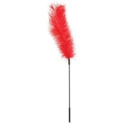Sportsheets Ostrich Tickler-Red